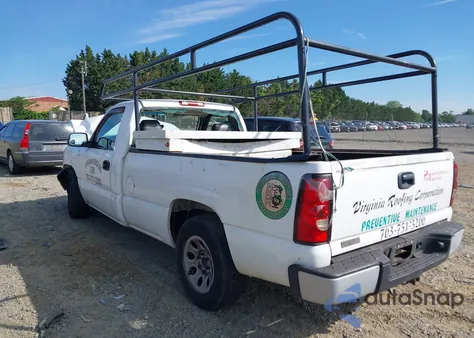 2007 Chevrolet Silverado 1500 Classic Work Truck z USA, uszkodzony, nr VIN 1GCEC14X57Z143641
